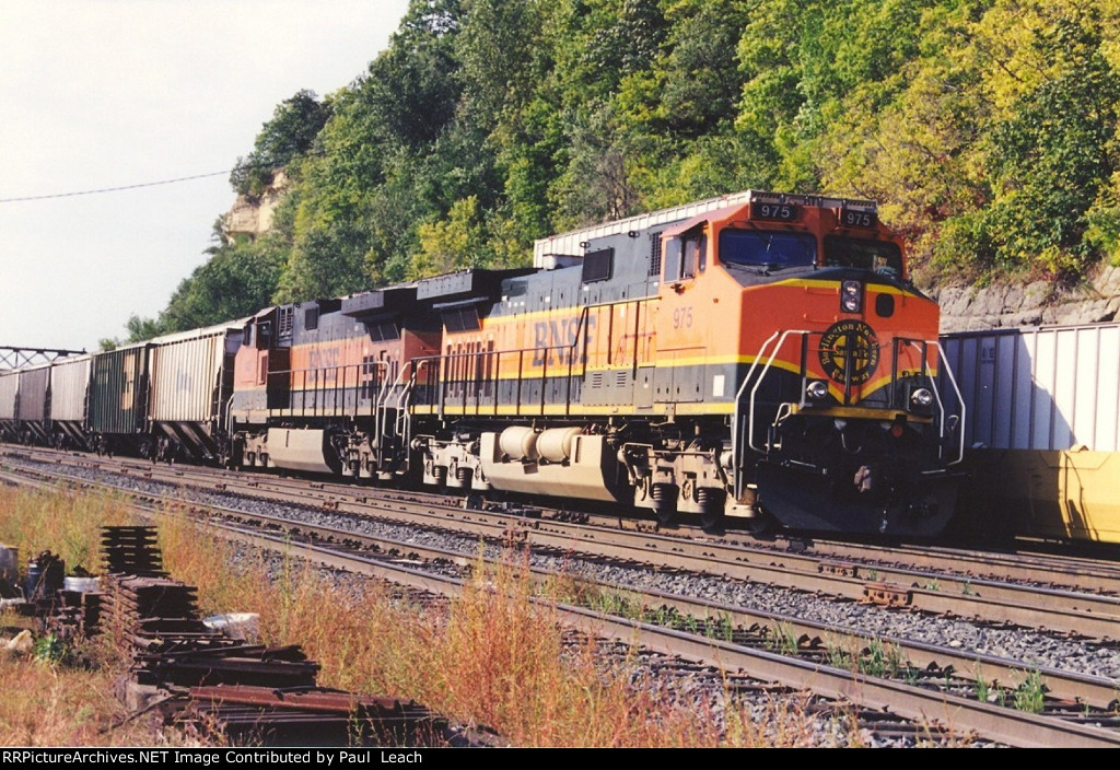 Eastbound grain train